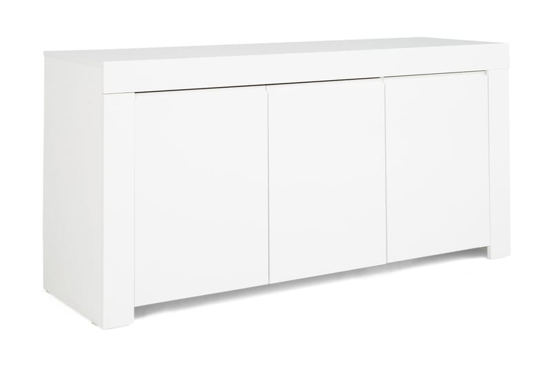 Amalfi Sideboard 162 cm 3 Dører - Hvit Høyglans - Sideboard & skjenker