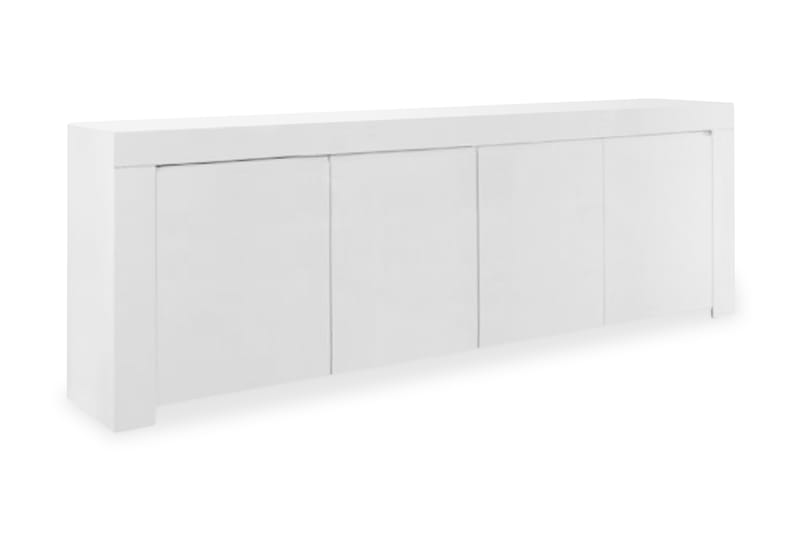 Amalfi Sideboard 210 cm 4 Dører - Hvit Høyglans - Oppbevaring - Oppbevaringsmøbler - Sideboard & skjenker