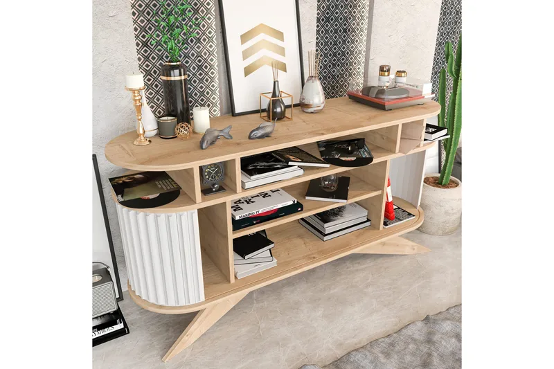 Andifli Sideboard 43x75x150 cm - Eik - Oppbevaring - Oppbevaringsmøbler - Sideboard & skjenker