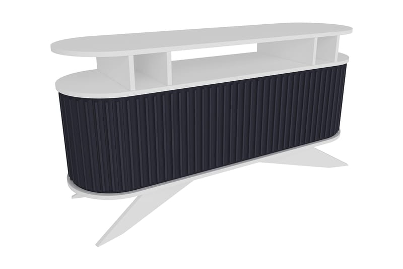 Andifli Sideboard 43x75x150 cm - Hvit - Sideboard & skjenker