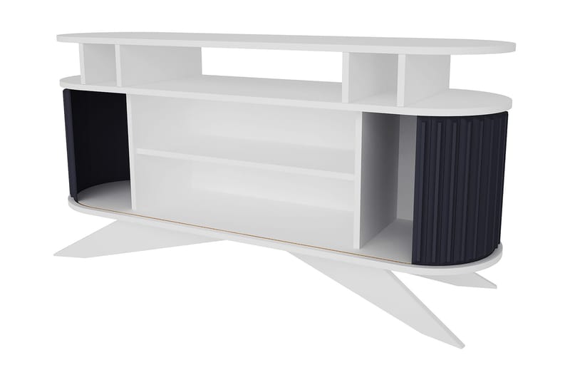 Andifli Sideboard 43x75x150 cm - Hvit - Sideboard & skjenker