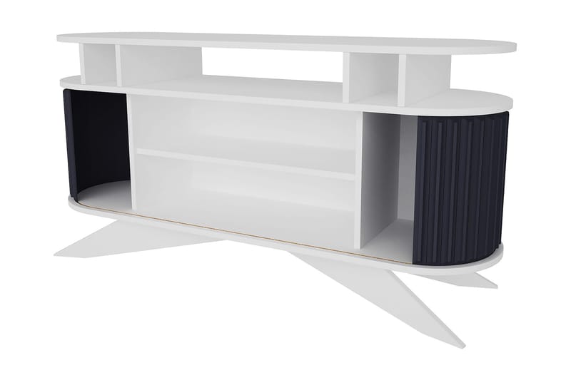 Andifli Sideboard 43x75x150 cm - Hvit - Oppbevaring - Oppbevaringsmøbler - Sideboard & skjenker