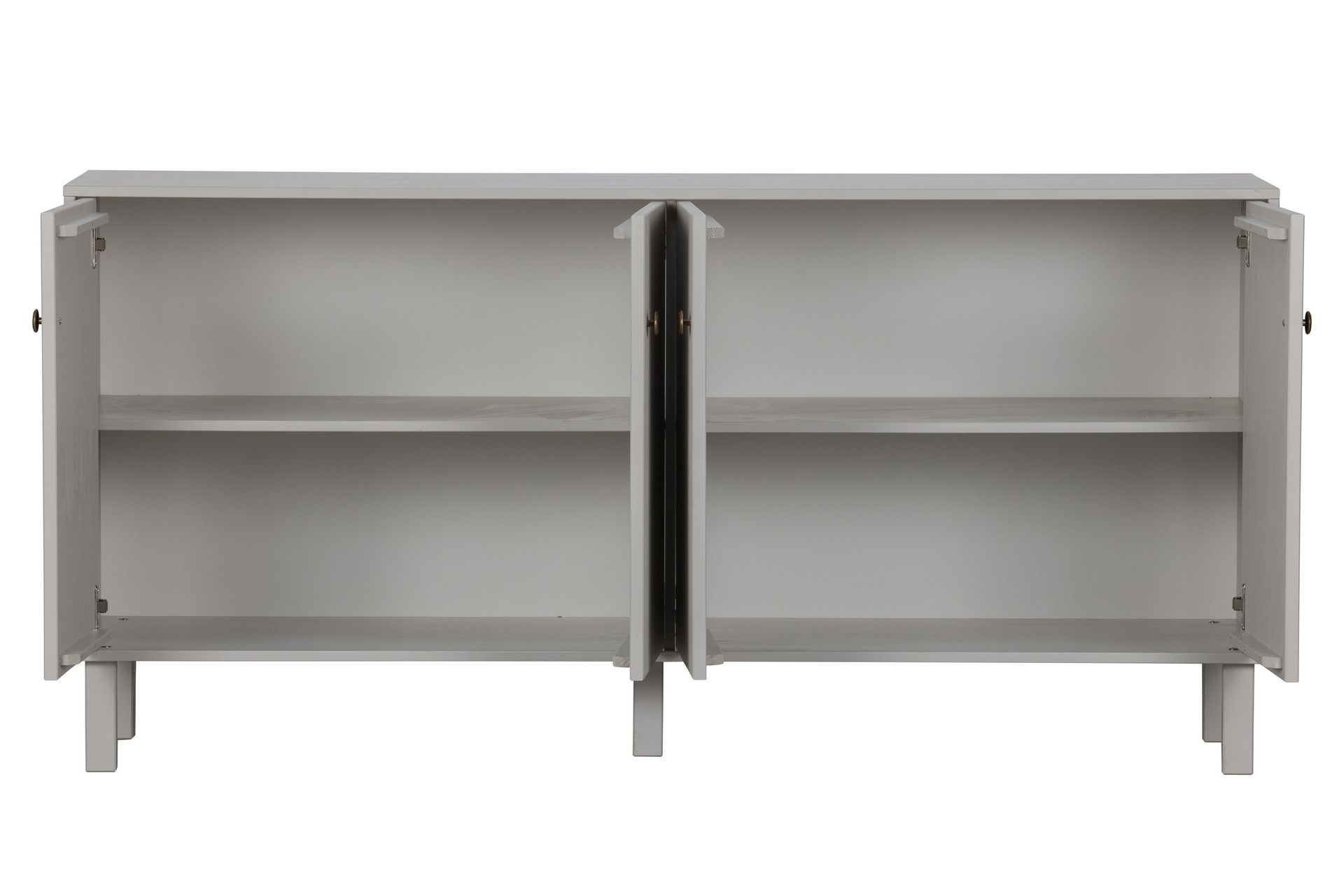 Antonie Skjenk 46x160 cm - Grå - Oppbevaring - Oppbevaringsmøbler - Sideboard & skjenker