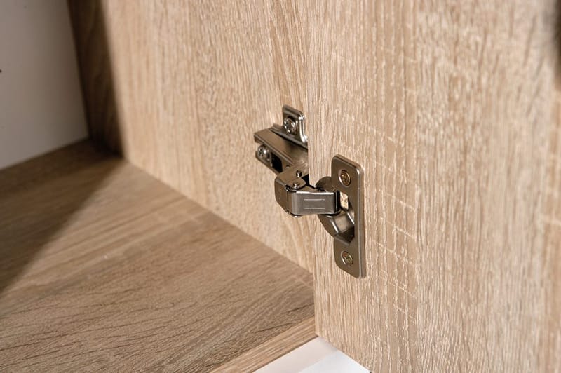 Aragon Skjenk 115 cm - Hvit/Lys Eik - Oppbevaring - Oppbevaringsmøbler - Sideboard & skjenker