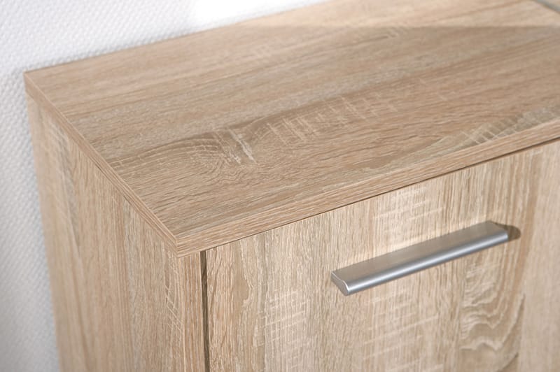 Aragon Skjenk 115 cm - Hvit/Lys Eik - Oppbevaring - Oppbevaringsmøbler - Sideboard & skjenker