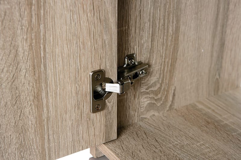 Aragon Skjenk 77 cm - Hvit/Lys Eik - Oppbevaring - Oppbevaringsmøbler - Sideboard & skjenker