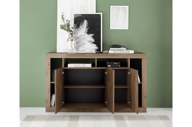 Asfordby Sideboard 42x172x102 cm - Brun - Oppbevaring - Oppbevaringsmøbler - Sideboard & skjenker
