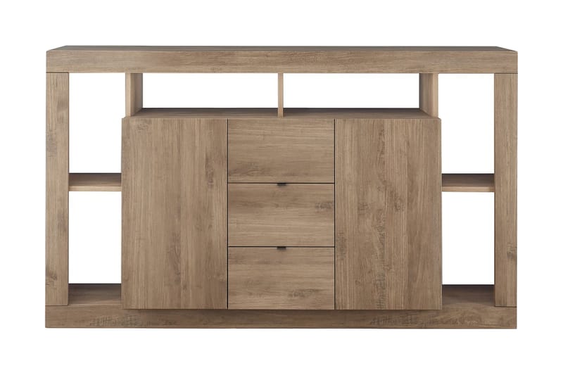 Asfordby Sideboard 42x172x102 cm - Brun - Oppbevaring - Oppbevaringsmøbler - Sideboard & skjenker