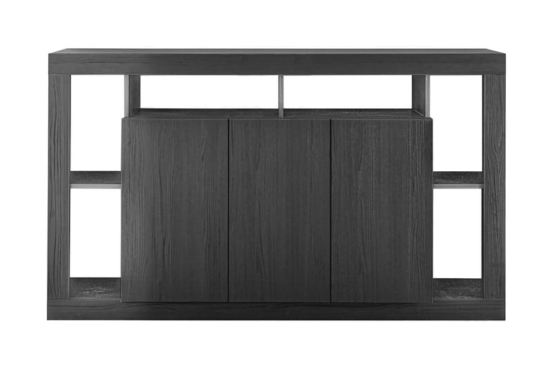 Asfordby Sideboard 42x172x102 cm - Svart - Sideboard & skjenker