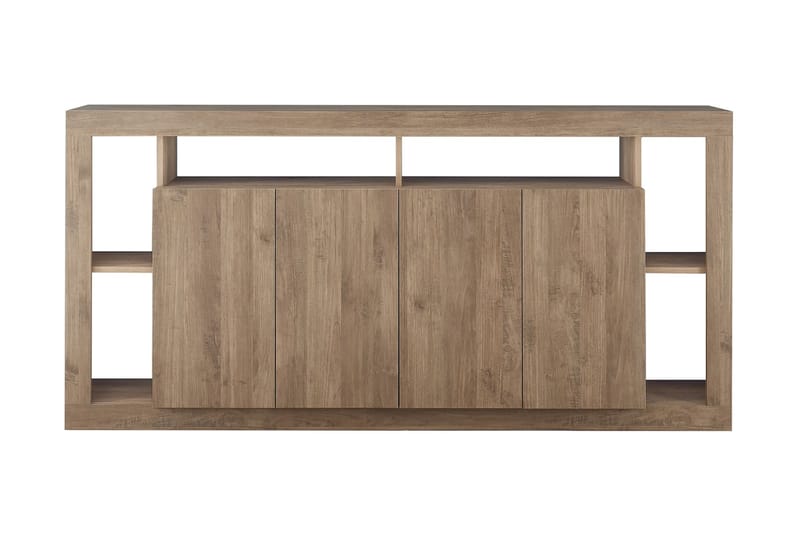 Asfordby Sideboard 42x210x102 cm - Brun - Oppbevaring - Oppbevaringsmøbler - Sideboard & skjenker