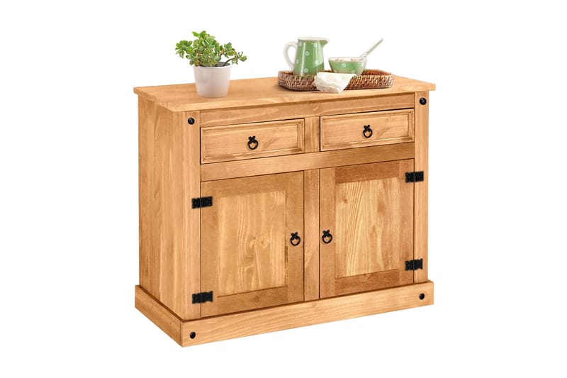 Ayala Skjenk 104 cm - Lysebrun - Sideboard & skjenker