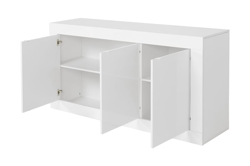 Basic Sideboard 160 cm - Hvit - Oppbevaring - Oppbevaringsmøbler - Sideboard & skjenker