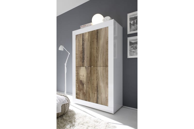 Basic Skjenk 102x43 cm - Hvit Highlighter - Oppbevaring - Oppbevaringsmøbler - Sideboard & skjenker
