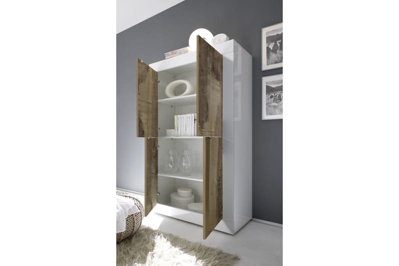 Basic Skjenk 102x43 cm - Hvit Highlighter - Oppbevaring - Oppbevaringsmøbler - Sideboard & skjenker
