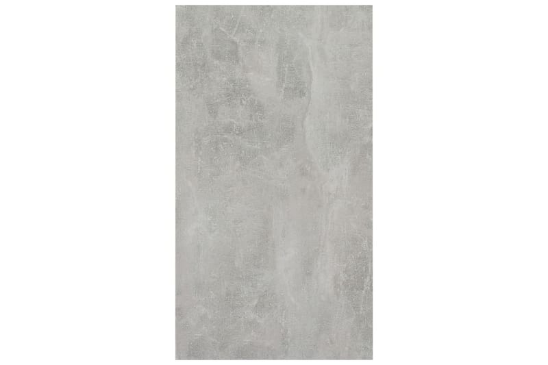 Bokhylle/skjenk betonggrå 45x25x80 cm sponplate - Oppbevaring - Oppbevaringsmøbler - Sideboard & skjenker