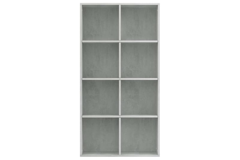 Bokhylle/skjenk betonggrå 66x30x130 cm sponplate - Oppbevaring - Oppbevaringsmøbler - Sideboard & skjenker