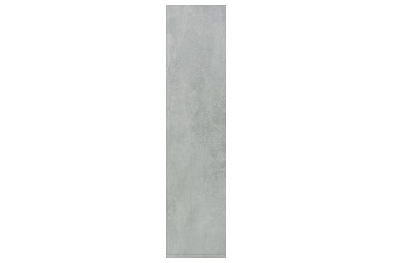 Bokhylle/skjenk betonggrå 66x30x130 cm sponplate - Oppbevaring - Oppbevaringsmøbler - Sideboard & skjenker