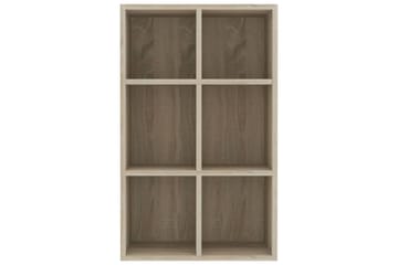 Bokhylle/skjenk sonoma eik 66x30x97,8 cm sponplate - Oppbevaring - Oppbevaringsmøbler - Sideboard & skjenker