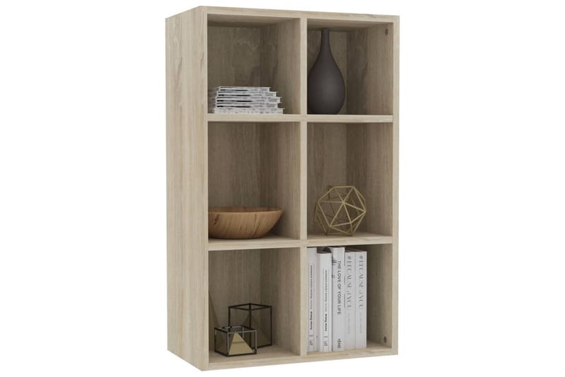 Bokhylle/skjenk sonoma eik 66x30x97,8 cm sponplate - Oppbevaring - Oppbevaringsmøbler - Sideboard & skjenker
