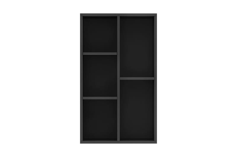 Bokhylle/skjenk svart 45x25x80 cm sponplate - Oppbevaring - Oppbevaringsmøbler - Sideboard & skjenker