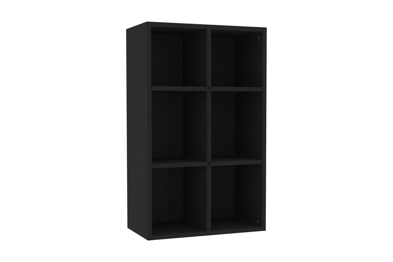 Bokhylle/skjenk svart 66x30x97,8 cm sponplate - Oppbevaring - Oppbevaringsmøbler - Sideboard & skjenker