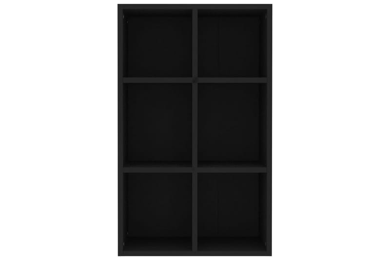 Bokhylle/skjenk svart 66x30x97,8 cm sponplate - Oppbevaring - Oppbevaringsmøbler - Sideboard & skjenker