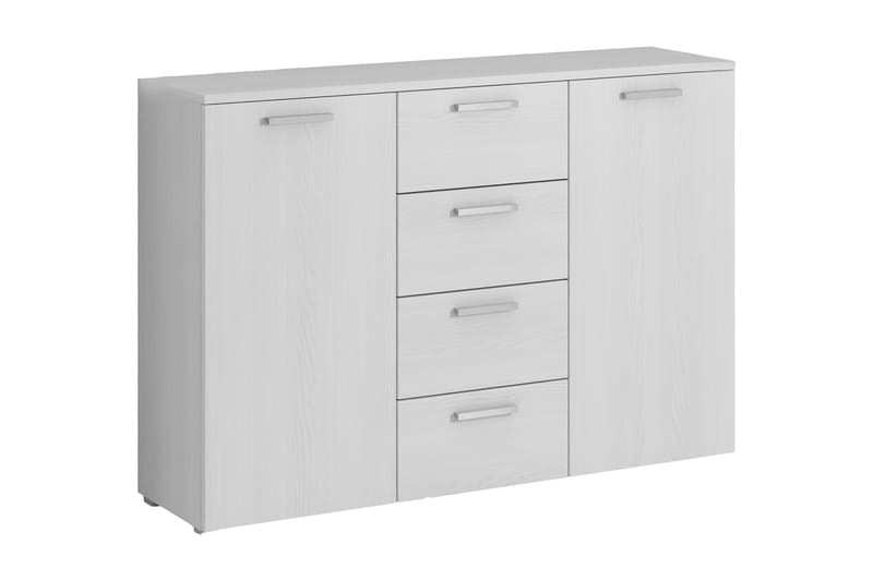Bovera skjenk 38x132 cm - Askgrå | Hvit - Oppbevaring - Oppbevaringsmøbler - Sideboard & skjenker
