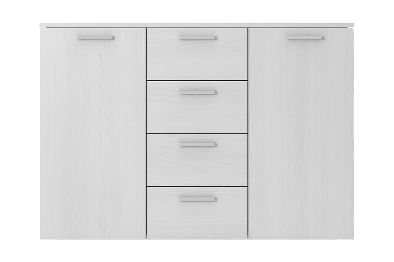 Bovera skjenk 38x132 cm - Askgrå | Hvit - Sideboard & skjenker