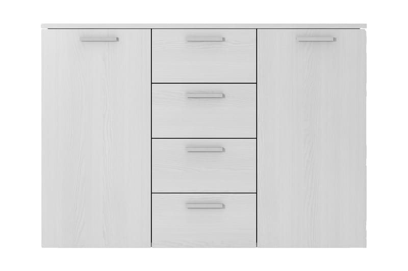 Bovera skjenk 38x132 cm - Askgrå | Hvit - Oppbevaring - Oppbevaringsmøbler - Sideboard & skjenker