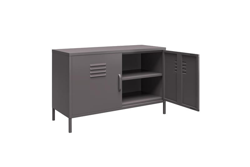 Bradford Skjenk 100x40 cm Grå - Dorel Home - Oppbevaring - Oppbevaringsmøbler - Sideboard & skjenker