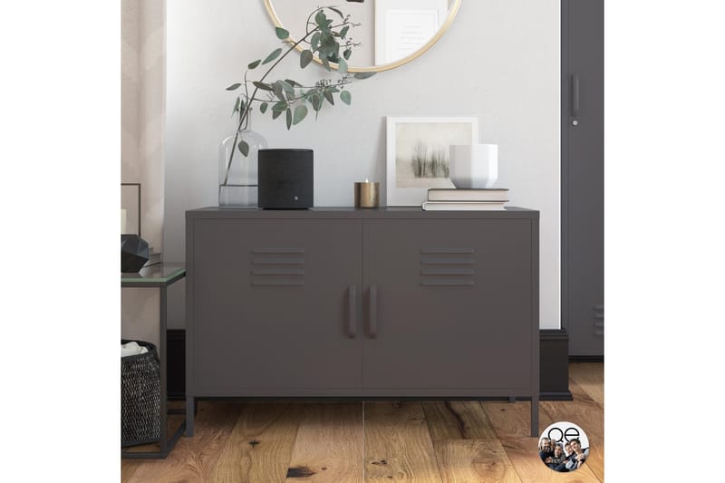 Bradford Skjenk 100x40 cm Grå - Dorel Home - Oppbevaring - Oppbevaringsmøbler - Sideboard & skjenker