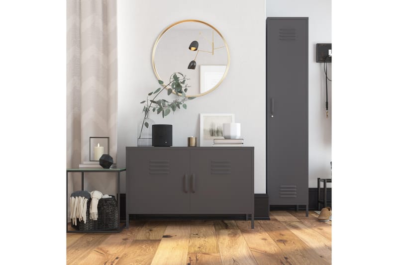 Bradford Skjenk 100x40 cm Grå - Dorel Home - Oppbevaring - Oppbevaringsmøbler - Sideboard & skjenker