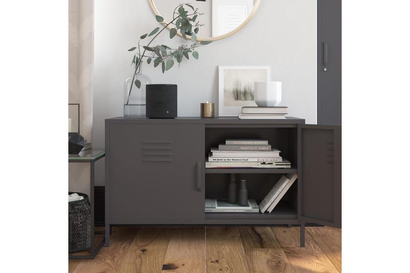 Bradford Skjenk 100x40 cm Grå - Dorel Home - Oppbevaring - Oppbevaringsmøbler - Sideboard & skjenker