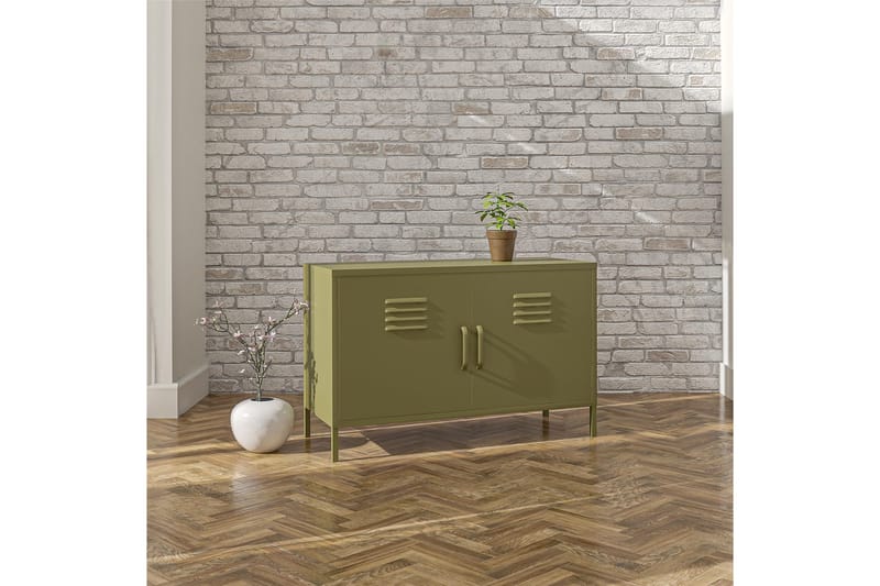 Bradford Skjenk 100x40 cm Grønn - Dorel Home - Oppbevaring - Oppbevaringsmøbler - Sideboard & skjenker