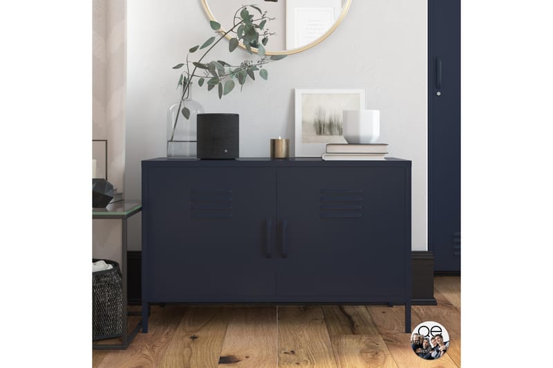 Bradford Skjenk 100x40 cm Mørkeblå - Dorel Home - Oppbevaring - Oppbevaringsmøbler - Sideboard & skjenker