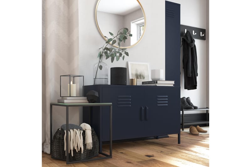 Bradford Skjenk 100x40 cm Mørkeblå - Dorel Home - Oppbevaring - Oppbevaringsmøbler - Sideboard & skjenker