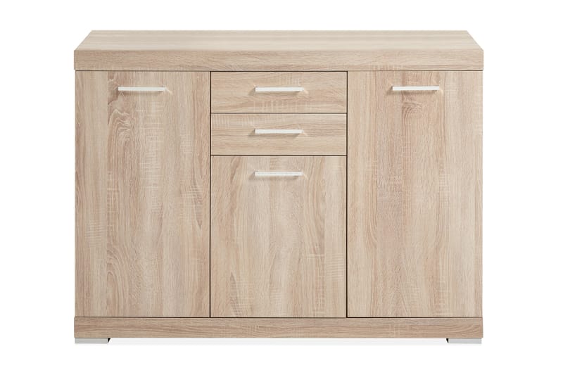 Bristol Skjenk 120 cm Lav - Lys Eik - Oppbevaring - Oppbevaringsmøbler - Sideboard & skjenker