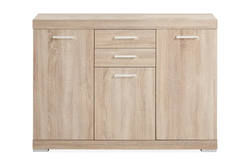 Bristol Skjenk 130 cm - Lys Eik - Oppbevaring - Oppbevaringsmøbler - Sideboard & skjenker