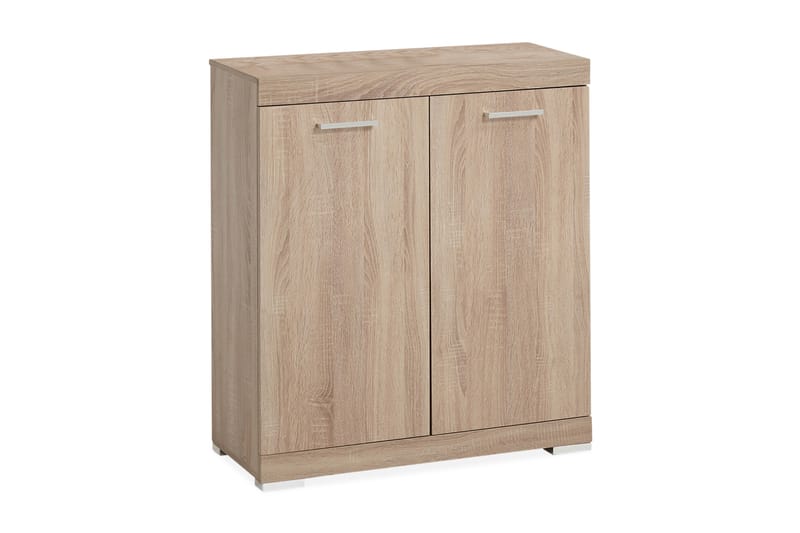 Bristol Skjenk 80x90x35 cm 2 Luker - Lys Eik - Oppbevaring - Oppbevaringsmøbler - Sideboard & skjenker