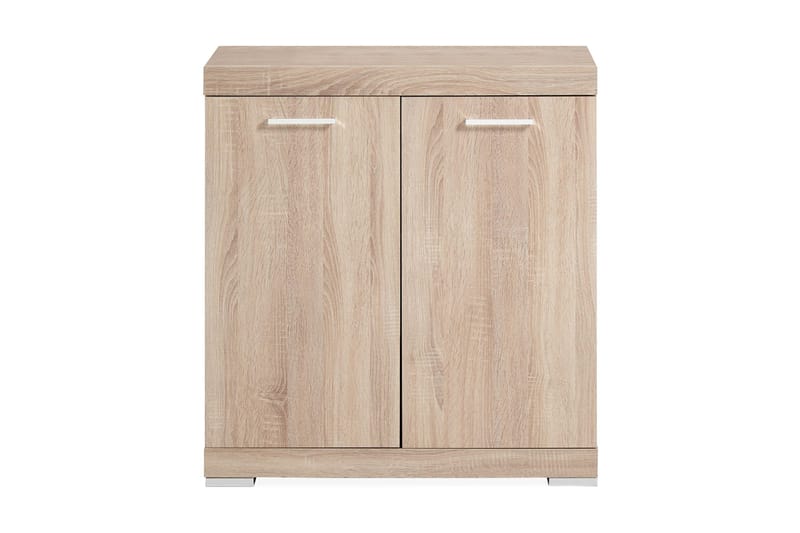 Bristol Skjenk 80x90x35 cm 2 Luker - Lys Eik - Oppbevaring - Oppbevaringsmøbler - Sideboard & skjenker
