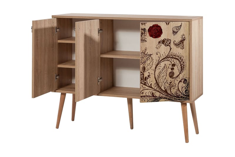 Brokind Skjenk 120 cm - Brun - Oppbevaring - Oppbevaringsmøbler - Sideboard & skjenker