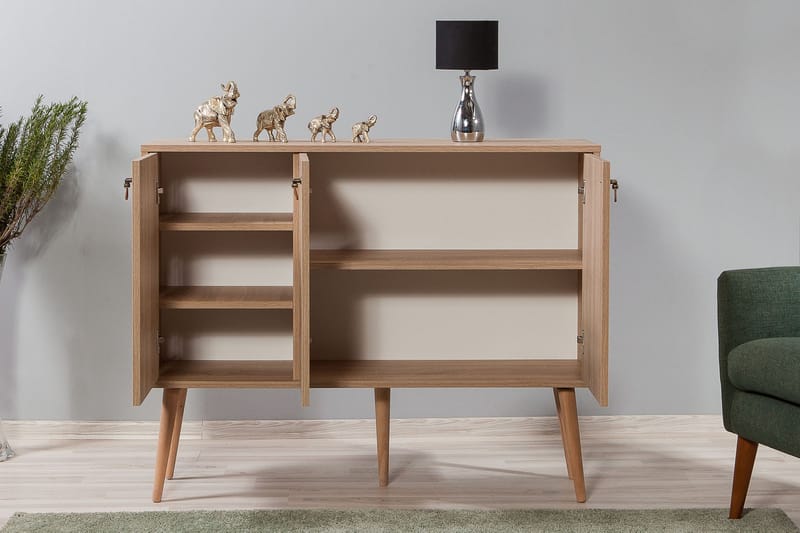 Brokind Skjenk 120 cm - Brun - Oppbevaring - Oppbevaringsmøbler - Sideboard & skjenker