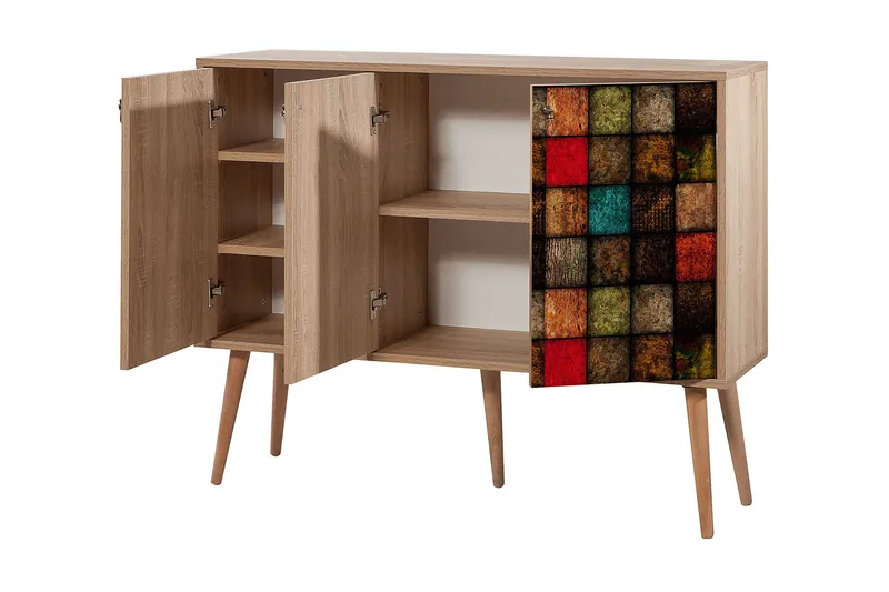 Brokind Skjenk 120 cm - Brun - Oppbevaring - Oppbevaringsmøbler - Sideboard & skjenker