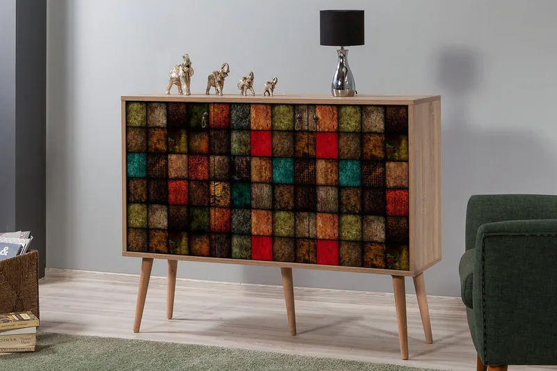 Brokind Skjenk 120 cm - Brun - Oppbevaring - Oppbevaringsmøbler - Sideboard & skjenker
