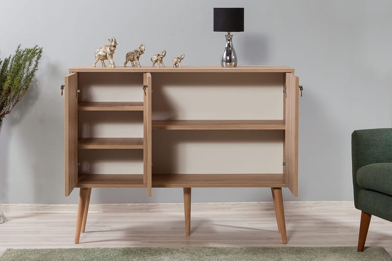 Brokind Skjenk 120 cm - Brun - Oppbevaring - Oppbevaringsmøbler - Sideboard & skjenker