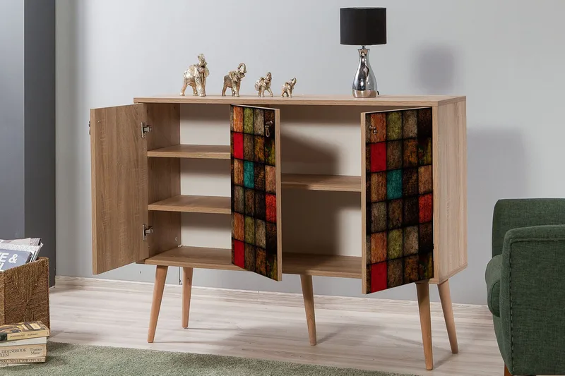 Brokind Skjenk 120 cm - Brun - Oppbevaring - Oppbevaringsmøbler - Sideboard & skjenker