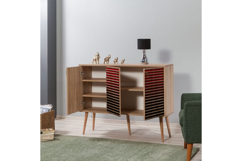 Brokind Skjenk 120 cm - Brun - Oppbevaring - Oppbevaringsmøbler - Sideboard & skjenker
