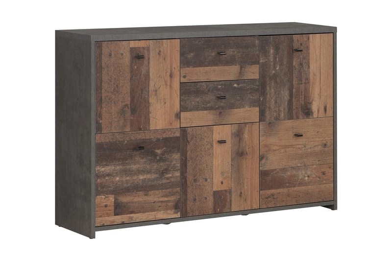Broxton Sidebord 114 cm, Grå/Brun