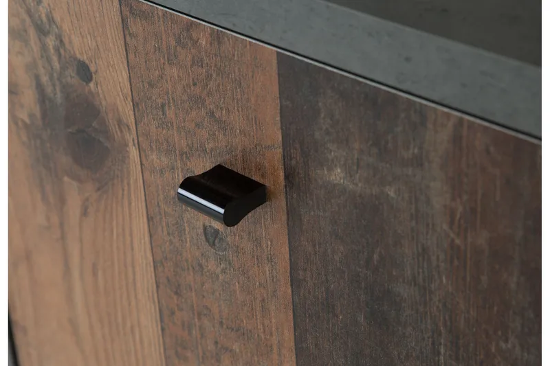 Broxton Sidebord 77 cm - Grå/Brun - Møbler - Bord - Avlastningsbord - Brettbord og småbord