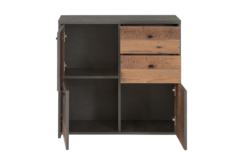 Broxton Sidebord 77 cm - Grå/Brun - Møbler - Bord - Avlastningsbord - Lampebord & sidebord